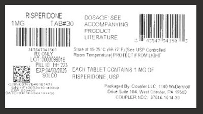 Label (Risperidone 1mg)